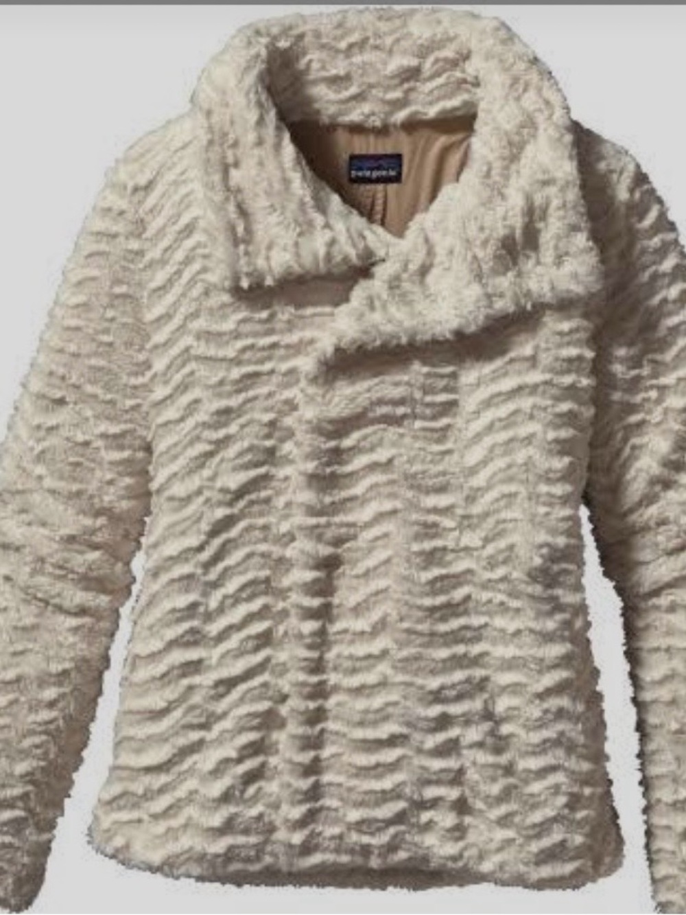 Women’s Patagonia Pelage Jacket, Large, Cream